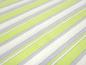 Preview: Fabric viscose jersey with stripes design green offwhite gray silver lurex striped dress fabric kids fabric