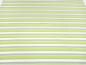 Preview: Fabric viscose jersey with stripes design green offwhite gray silver lurex striped dress fabric kids fabric