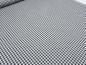 Preview: Fabric 100% cotton Zefir check 5 mm in black white dress fabric decorative fabric blouse fabric