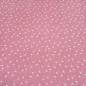 Preview: Fabric cotton muslin double gauze dandelion design pink white blouse fabric kids fabric