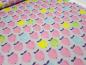 Preview: Fabric cotton jersey apple apples design gray pink yellow green blue dress fabric children's fabric