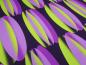 Preview: Fabric viscose jersey geometric pattern lilac purple green colorful dress fabric kids fabric