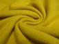 Preview: Fabric ital. knitted fabric 100% merino wool merino knit fine knit uni curry mustard yellow dress fabric children fabric