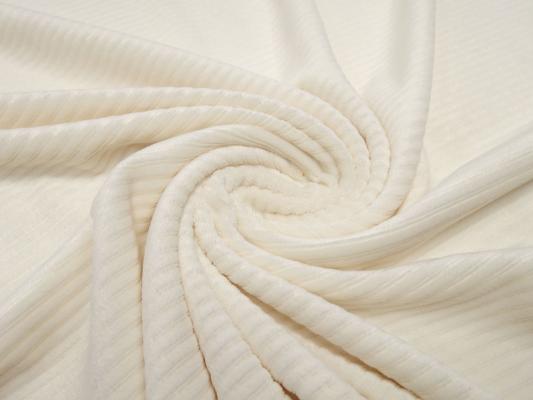 Fabric corduroy jersey / Nicki wide corduroy jersey uni wool white dress fabric children's fabric decoration fabric