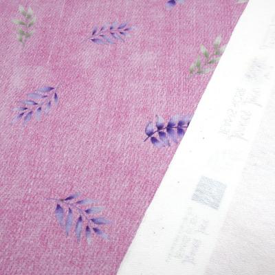 Fabric cotton French Terry sweatshirt fabric LEAVES LOVE Jessy Sewing leaves tendrils jeans pink lilac purple green dress fabric children's fabric