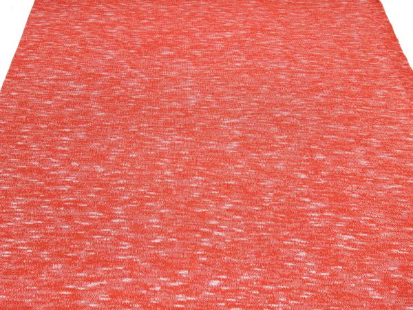 Fabric light knit fabric red coralle melange dress fabric blouse fabric