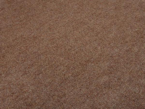 Stoff Ital. 100% Merinostrick Schurwolle terra braun melange Strickstoff Merinostoff Kleiderstoff Jackenstoff