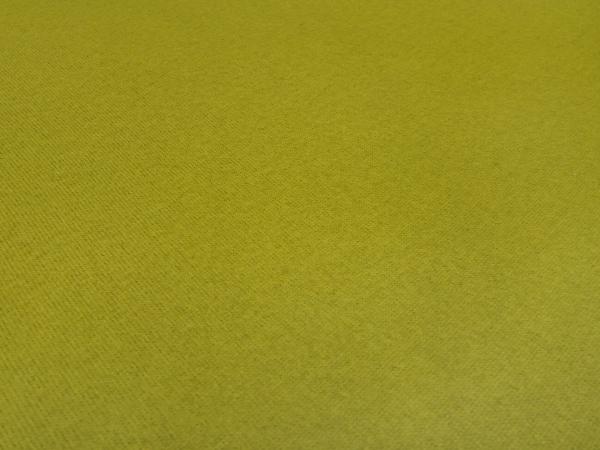 Fabric Ital. knitted fabric 100% merino wool uni green green yellow merino knit dress fabric children's fabric